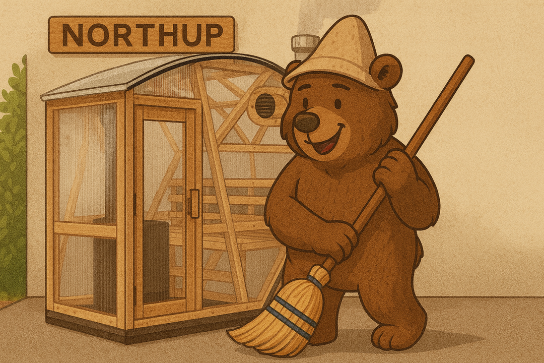 Why saunas beat hot tubs for maintenance