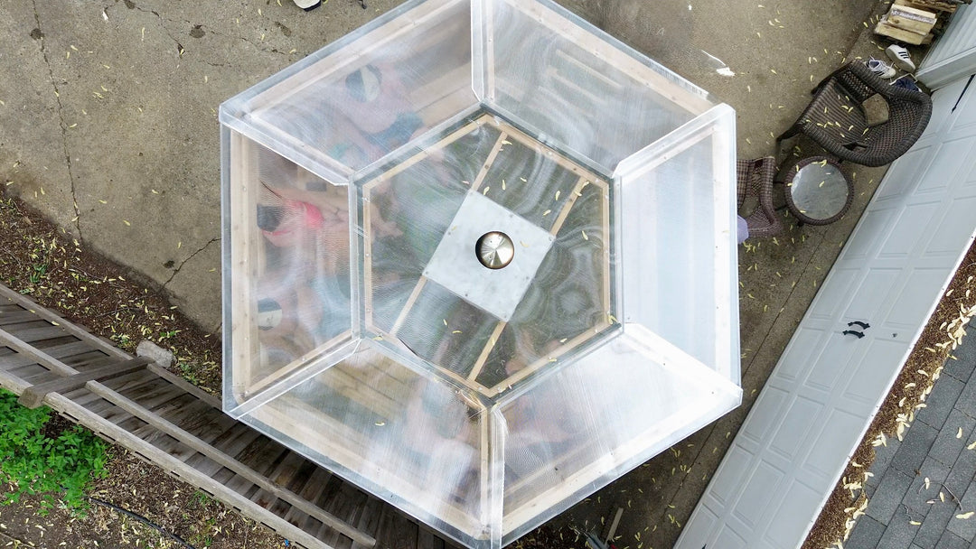 Top view of NorthUp Hex